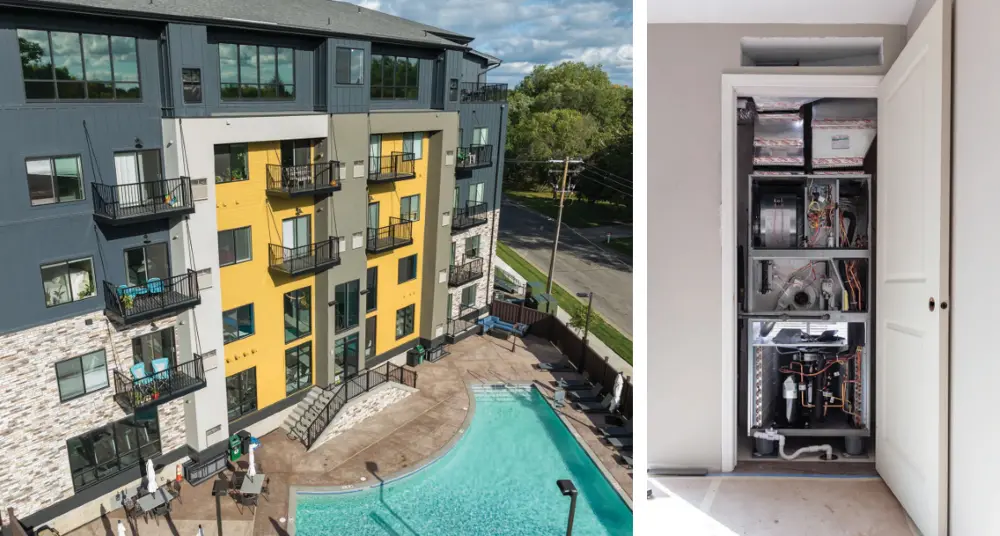  Versatility made MagicPak All-In-One® M-Series™ Units the Perfect Match for Norhart and the Lexington Lofts Project 
